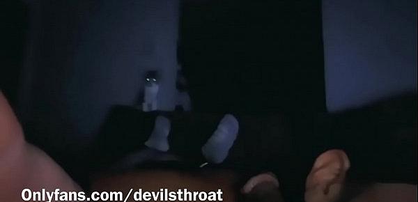  BEST DEVILS THROAT POV Deepthroat gagging spitting blow job video